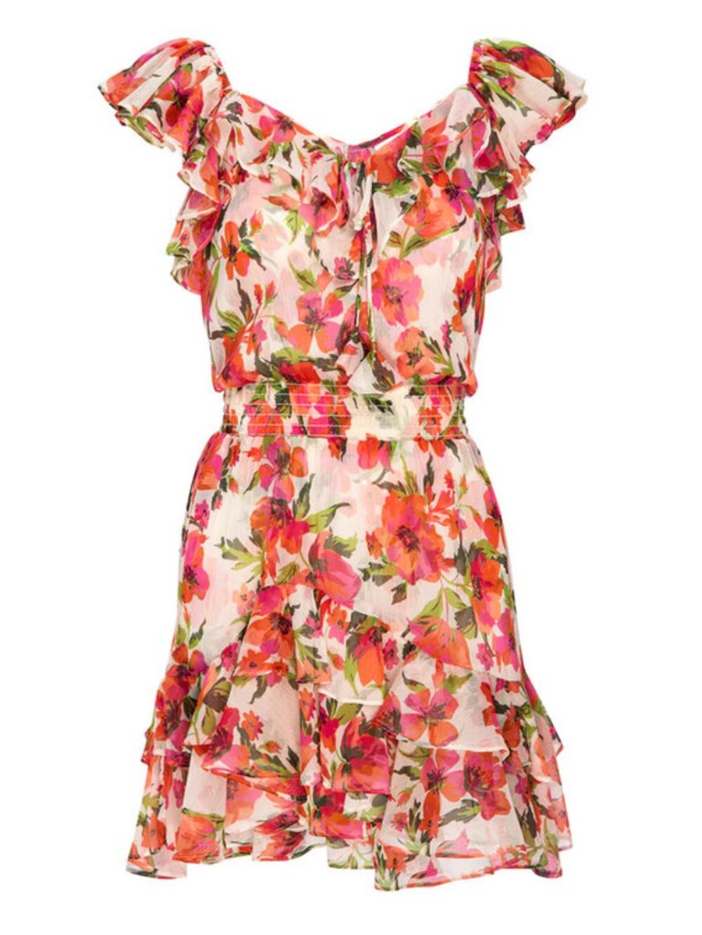Misa Los Angeles Solmaz Dress Palmarie Blooms floral print